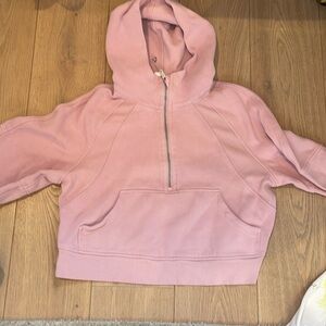Lululemon pink scuba jacket